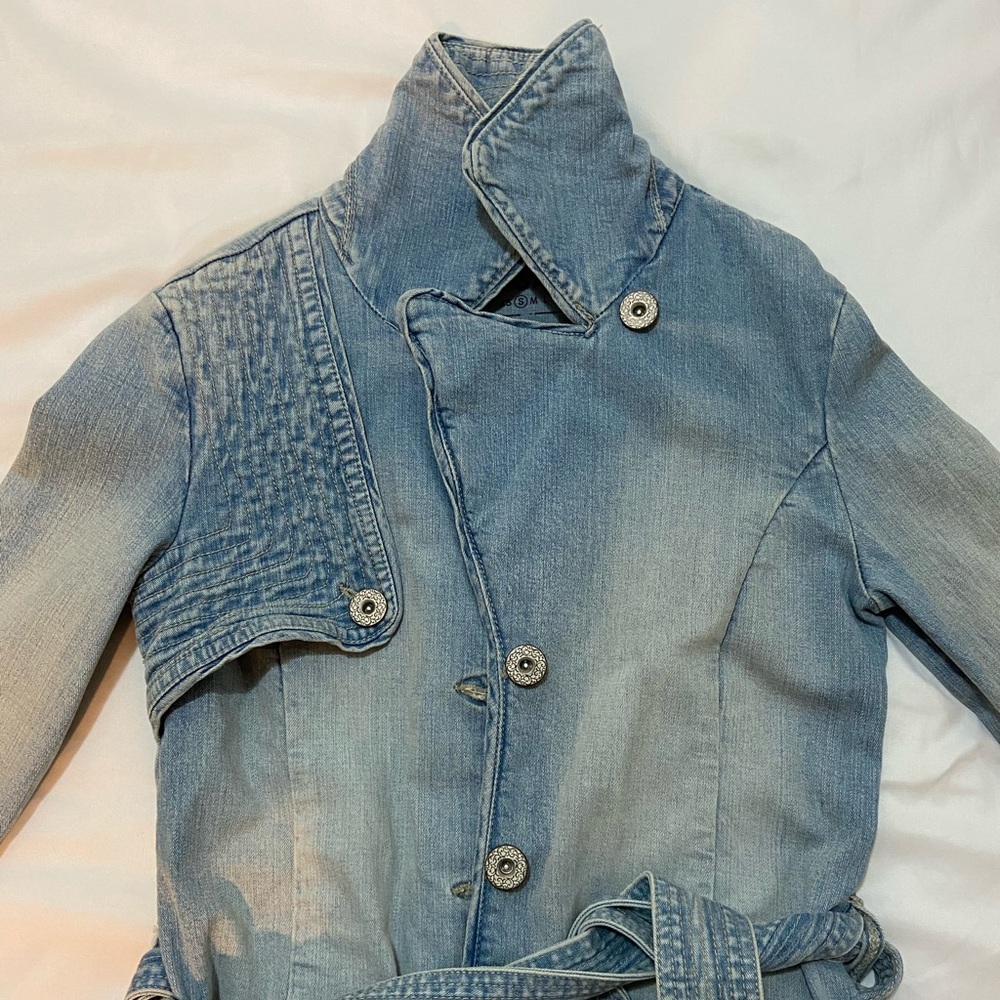 Denim Trench Coat